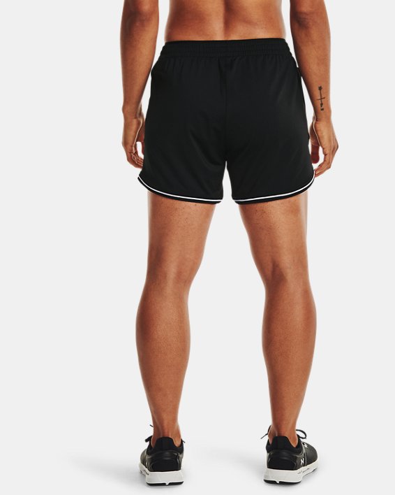 Women's UA Knit Mid-Length Shorts, Black, pdpMainDesktop image number 1